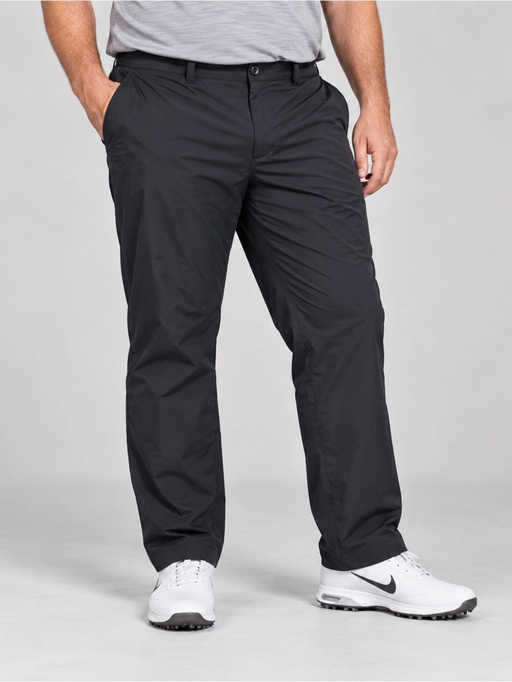 Under Armour Golf Pants Mens 40x29 Bentgrass Tech Black Straight Leg Stretch